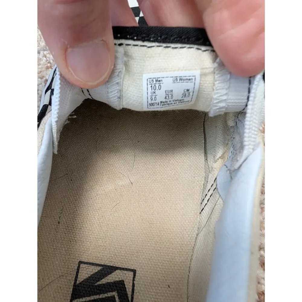 Vans material upper